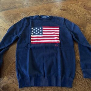 Polo ralph lauren flag sweater brand new